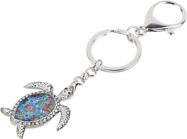 Detalle 1 de DUOWEI Porte-clé Tortue de Mer Émail
