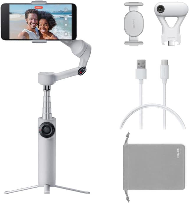 Imagen de Insta360 Flow 2 Plus stabilisateur 15x en OfertitasTOP