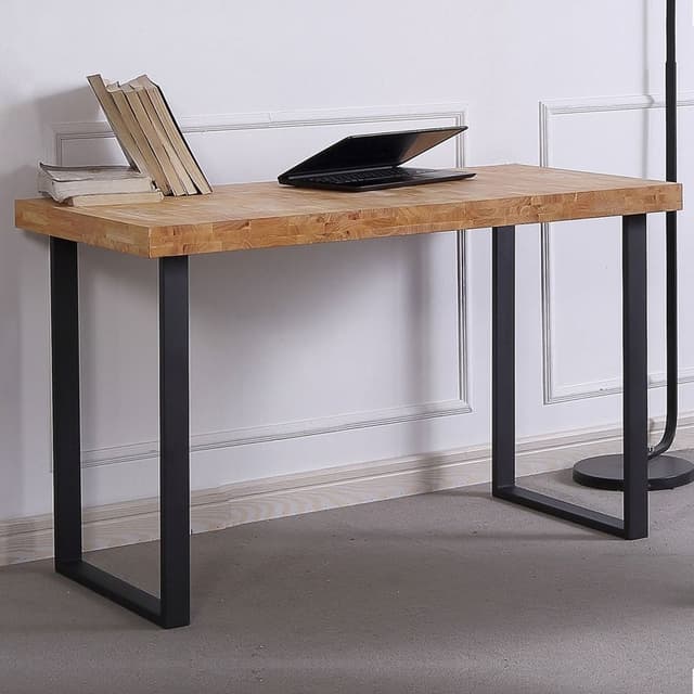 Detalle 2 de Adec Natural Mesa de Estudio 120x60x73 cm Roble/Negro