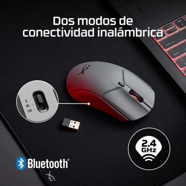 Thumbnail 2 de HyperX Pulsefire Haste 2 Pro 26000 DPI