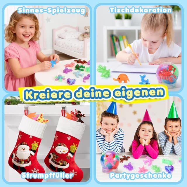 Thumbnail 6 de URMYWO Magic Water Gel Toy Kit – DIY 3D Wassergel-Spielzeug mit 20 Farben & 24 Formen