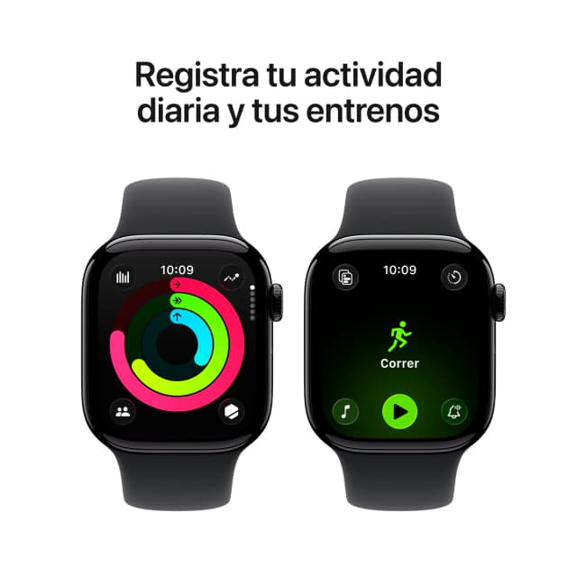 Detalle 2 de Apple Watch Series 11 GPS 42mm Aluminio negro azabache