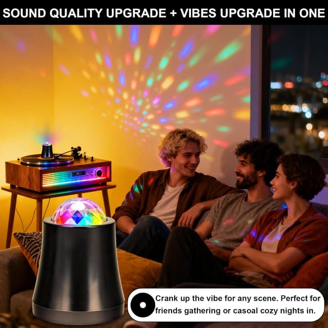 Thumbnail 5 de 300g Vinyl Record Clamp with LED lighting