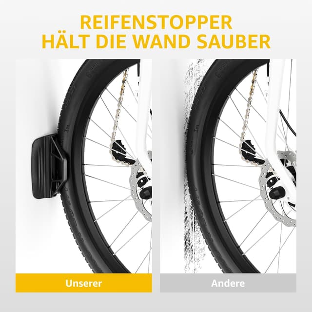 Thumbnail 4 de monTEK Schwenkbare Fahrrad-Wandhalterung