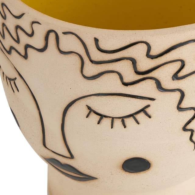 Detalle 1 de Vaso in ceramica Baroni Home 16x14x27 cm