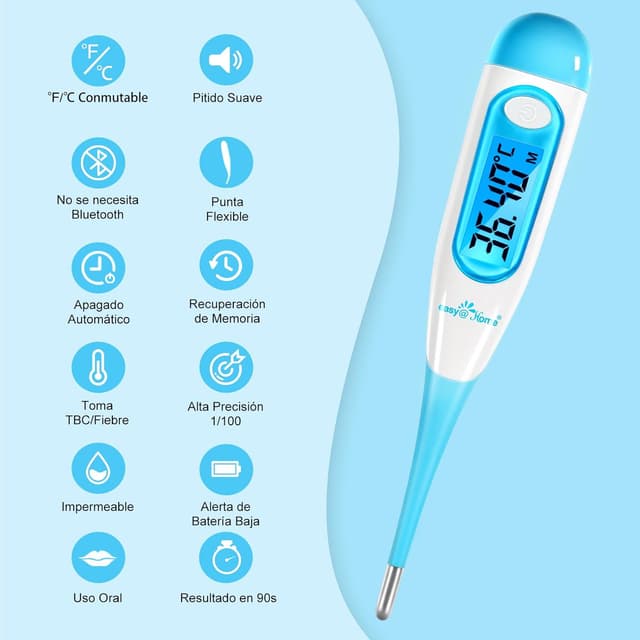 Detalle 2 de Easy@Home termómetro basal 1/100° C