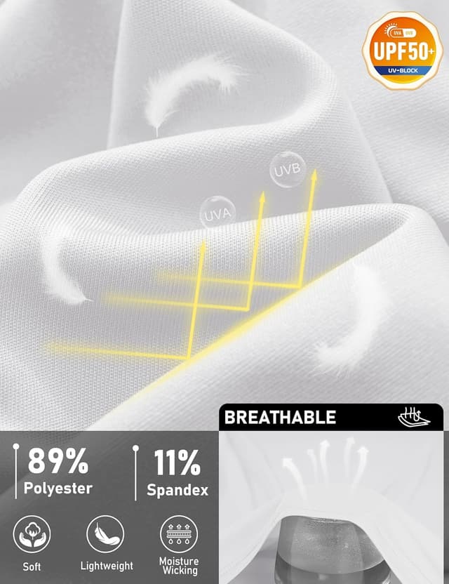 Thumbnail 4 de TACVASEN Tanktop Herren Sport UPF 50+ UV-Shirt (ohne Ärmel) – schnelltrocknend, atmungsaktiv