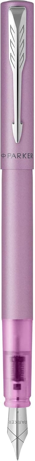 Detalle de Parker Vector XL pluma estilográfica lila