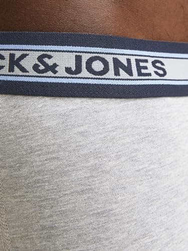Thumbnail 4 de Jack & Jones Trunks 10-Pack Dark Grey Melange L 🩲