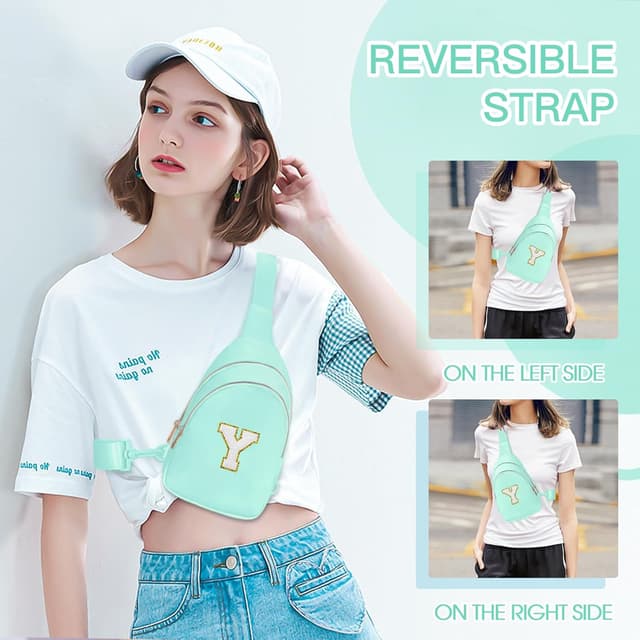 Thumbnail 3 de Viverte Small Initial Sling Bag for Girls
