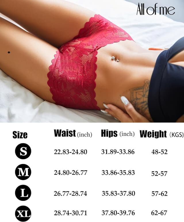 Thumbnail 5 de ALL OF ME 5-Piece Culottes Dentelle S-XL