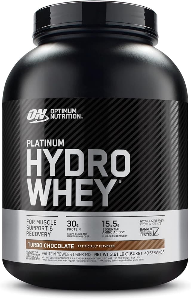 Detalle de Optimum Nutrition Platinum Suero Hydro Aislado 40 porciones