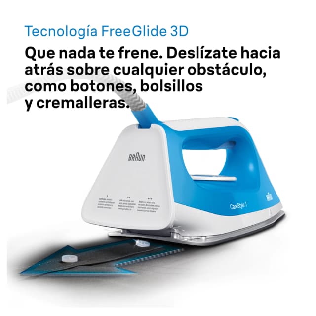 Detalle 2 de Braun CareStyle 1 IS1012BL planchado 340 g/min