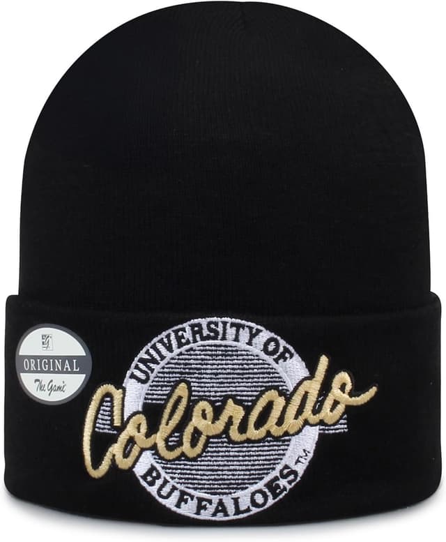 Detalle 2 de The Game NCAA Licensed Beanie Hat (Harvard University Crimson)