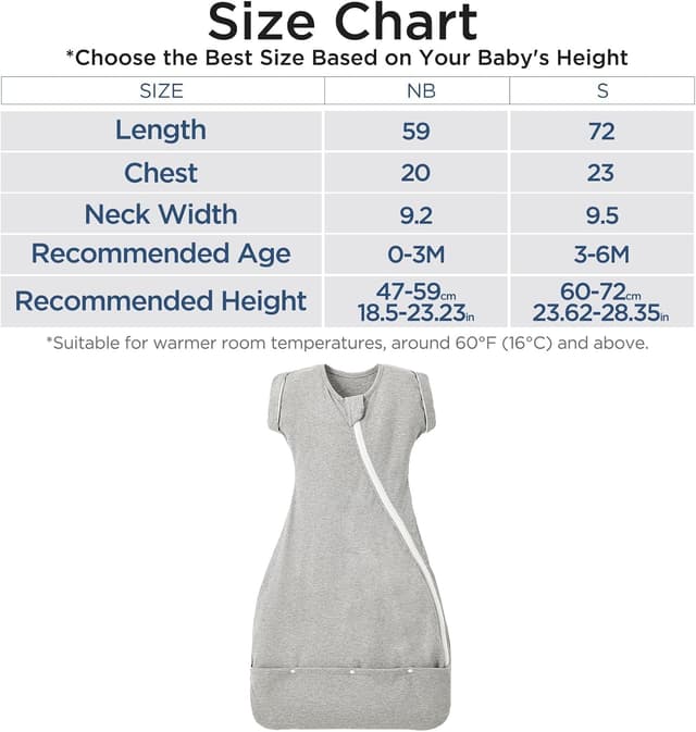 Detalle 2 de Duomiaomiao Baby Swaddle 3-6 Months cotton