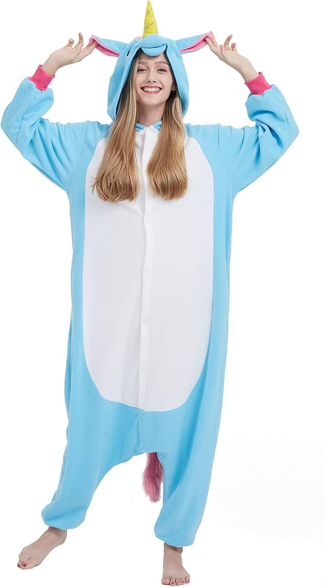 Thumbnail 6 de SimZoo Tier Onesie Pyjama aus 100 % Fleece