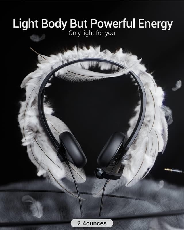 Detalle 2 de FEABASK USB Headset with Mic