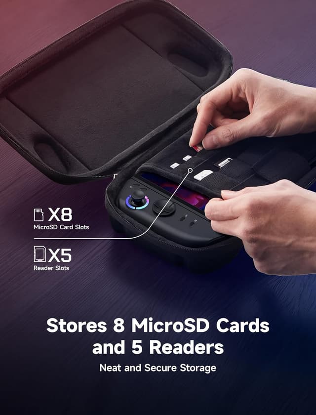 Thumbnail 4 de JSAUX Slim Reisetasche für Lenovo Legion Go 8 Karten