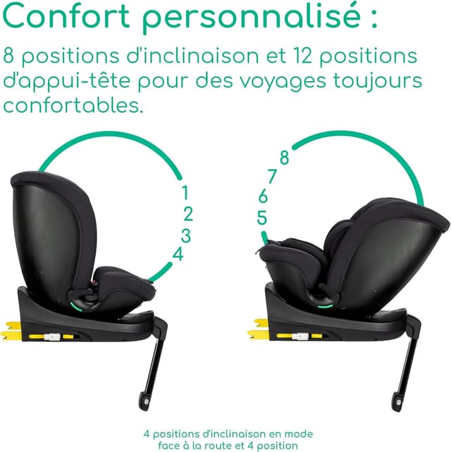 Thumbnail 2 de Bebeconfort RevolveFix siège auto pivotant 0‑12