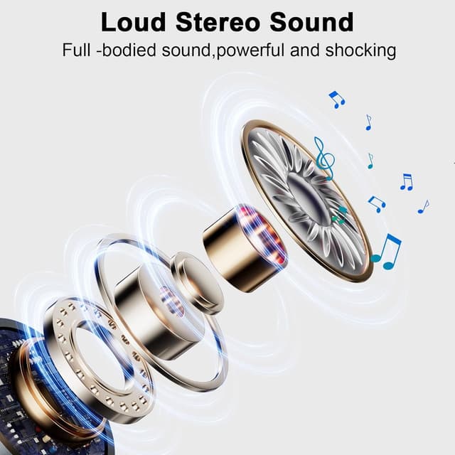 Detalle de Hupoaf Adjustable Cell Phone Stand with Wireless Induction Bluetooth Speaker and RGB Ambient Lighting