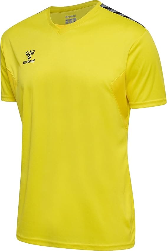 Detalle de hummel Authentic PL Jersey S/S 🏃♂️ Camiseta Deportiva Hummel