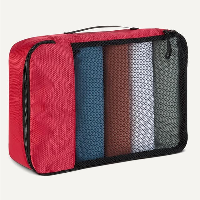 Thumbnail 3 de Amazon Basics Juego de 4 Organizadores de Viaje con Cremallera ✈