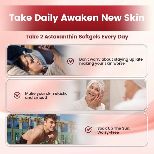 Detalle de Astaxanthin 12 mg VivoNu, 240 Weichkapseln