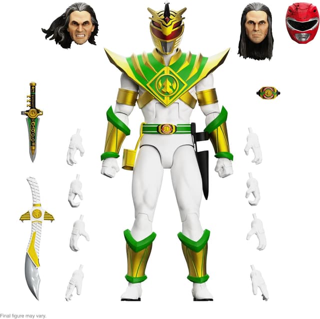 Detalle de Super7 ULTIMATES! Mighty Morphin Power Rangers Lord Drakkon 7" Action Figure (with Accessories)