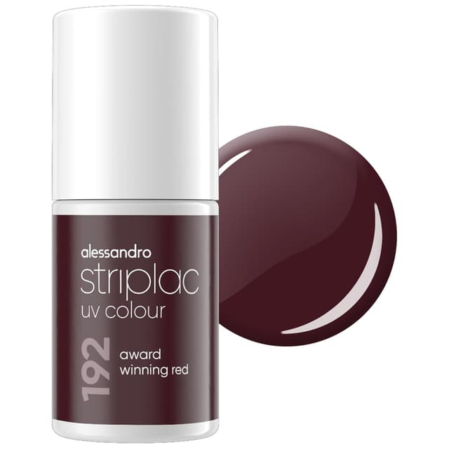 Detalle de alessandro Striplac UV Nagellack 15 Tage rot