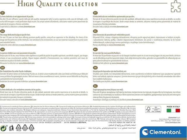 Detalle de Puzzle Tower Bridge 1000 pièces Clementoni