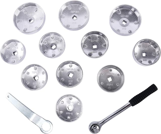 Thumbnail 1 de FreeTec 23pc Oil Filter Cap Wrench Kit