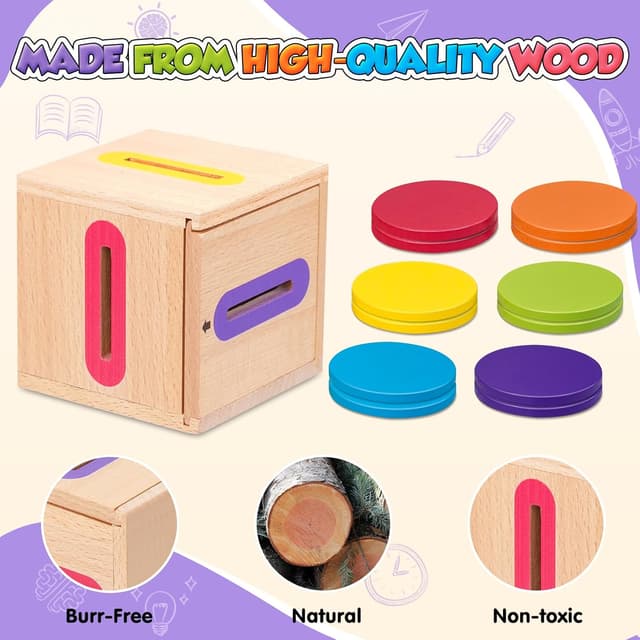 Detalle 2 de Lubolee Montessori Spielzeug ab 1 Jahr