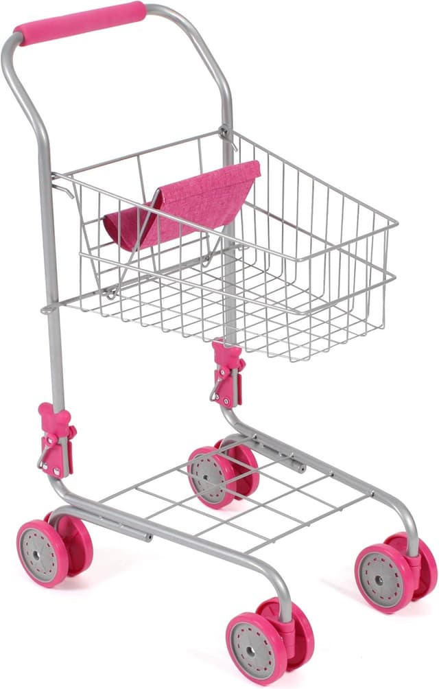 Detalle de Bayer Chic 2000 Supermarktwagen 58 cm pink
