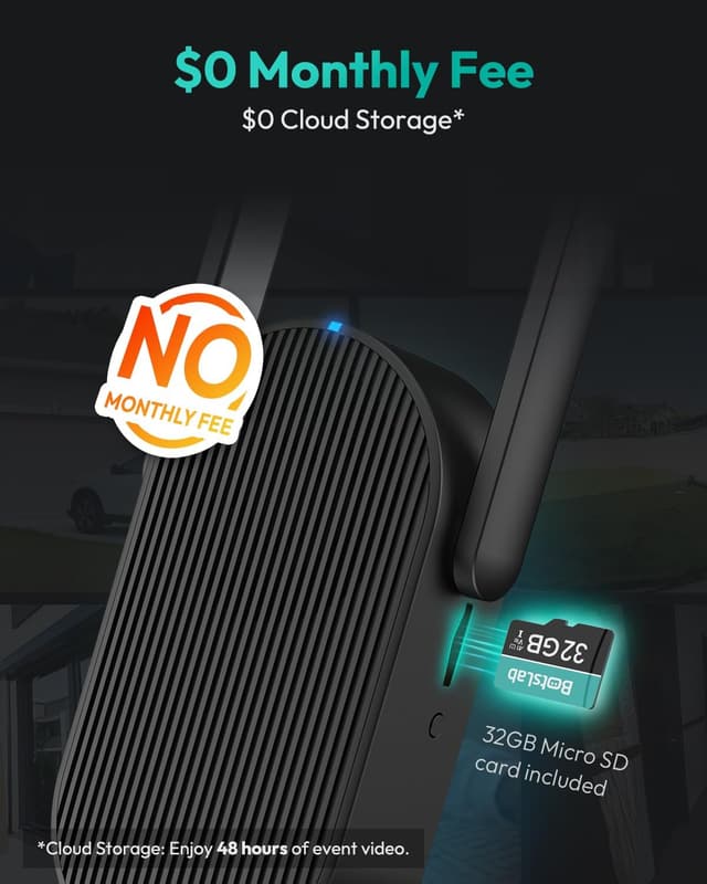 Detalle 2 de BOTSLAB 5MP Video Doorbell Camera 150‑Day Battery