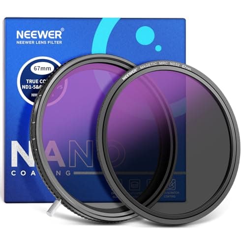 Detalle de NEEWER HD True Colors ND Variable 67 mm ND2-512