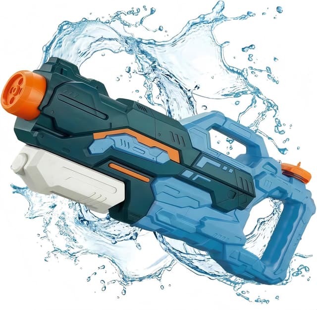 Detalle 2 de Vivyklfc Water Pistols 2-Pack (300ml) – Leak-proof pump-action water blasters with 8–10m range