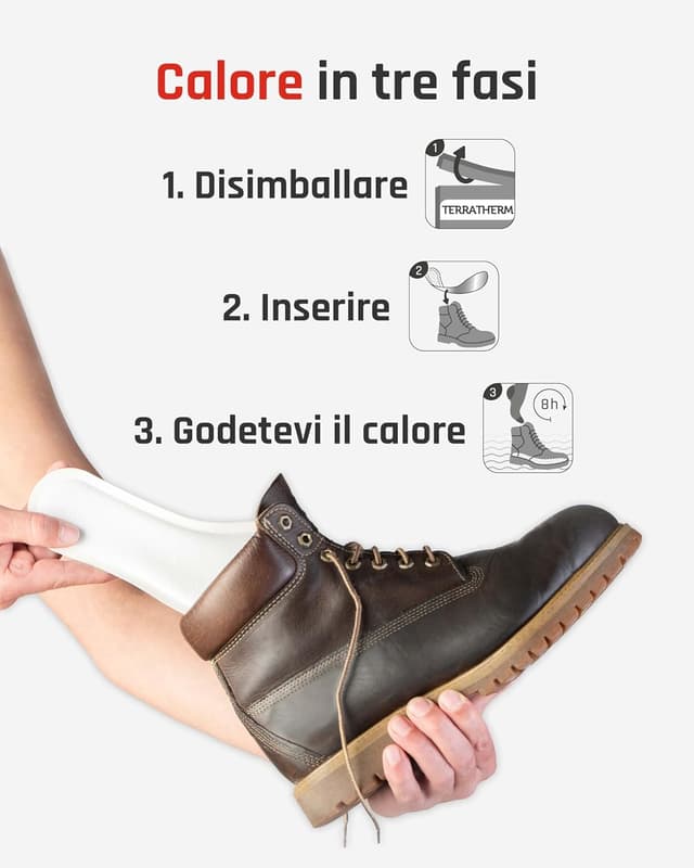 Thumbnail 2 de Sottopiede scaldapiedi 8 ore per scarpe