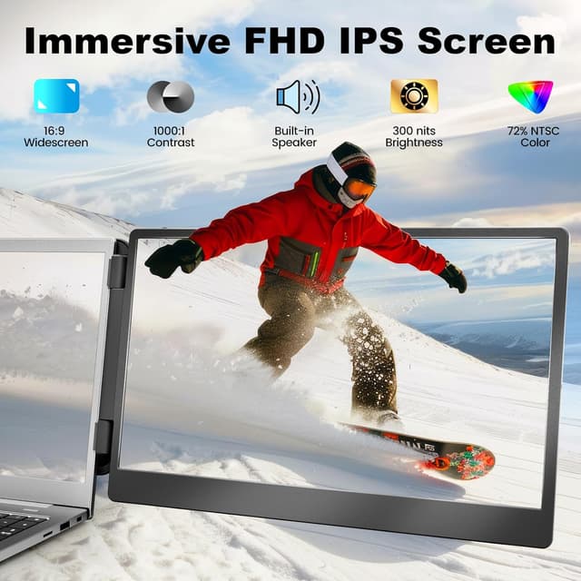 Detalle 2 de KEFEYA 14.2" Laptop Screen Extender