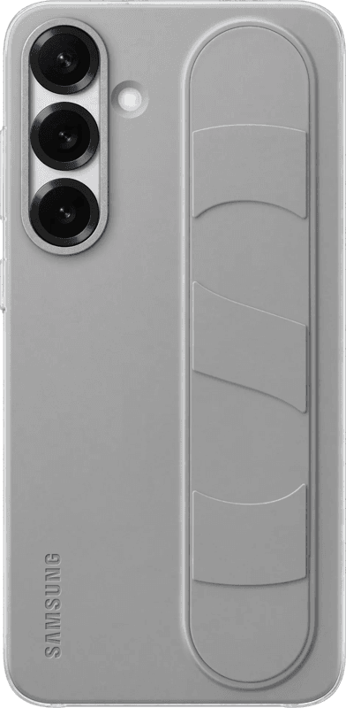 Detalle de Samsung S25 Plus Standing Grip Backcover Grau