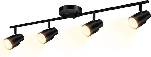 Imagen de BoostArea LED 4-Light Track Lighting Kit for Rooms en OfertitasTOP