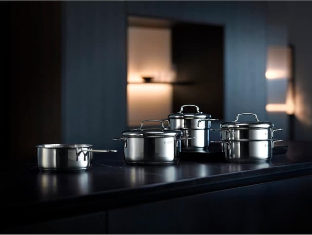 Detalle 2 de WMF Mini Cazo Acero Inoxidable Cromargan Ø14cm 🍲