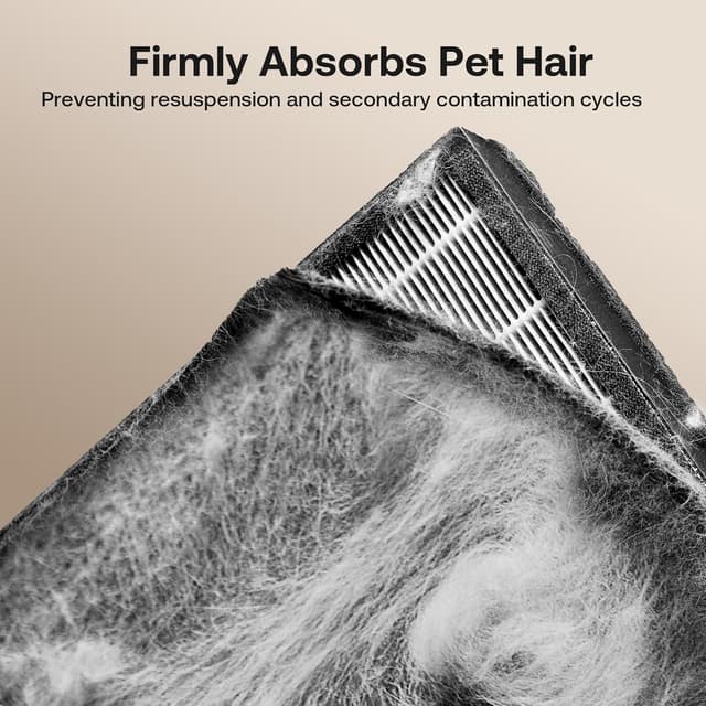 Thumbnail 6 de Pet Air Purifier P339 for Large Homes (Up to 4,200 sq ft) with H13 HEPA, Carbon Filter, and App