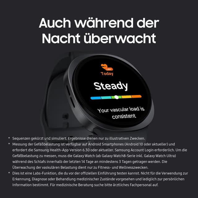 Thumbnail 6 de Samsung Galaxy Watch8 44 mm Smartwatch mit Galaxy AI