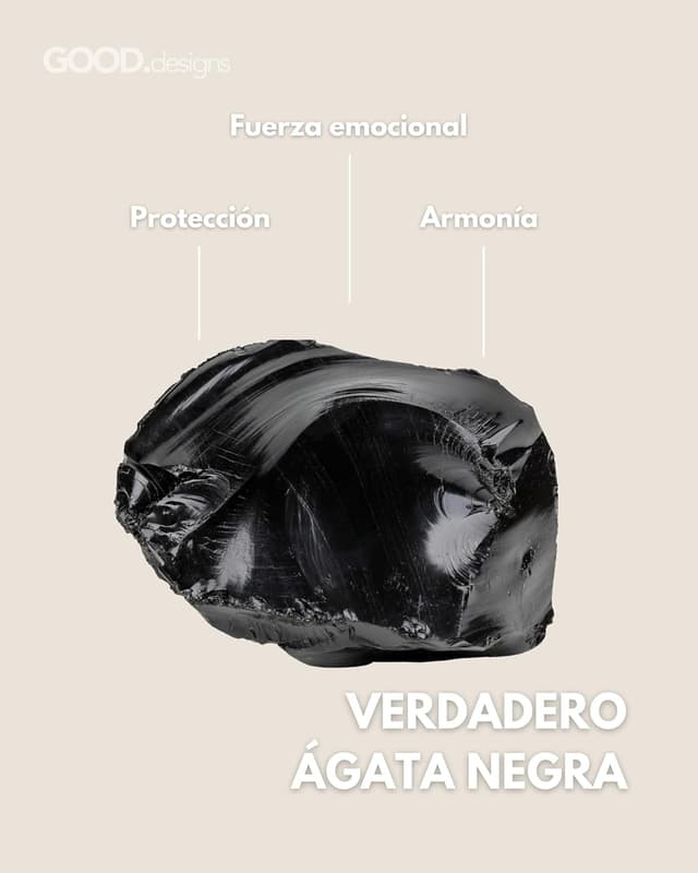 Detalle 2 de GD GOOD.designs Pulsera con Letra Negra 16–20 cm