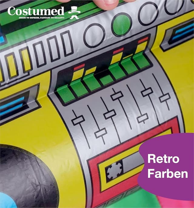 Thumbnail 2 de Radio gonflable ghetto blaster 75 cm