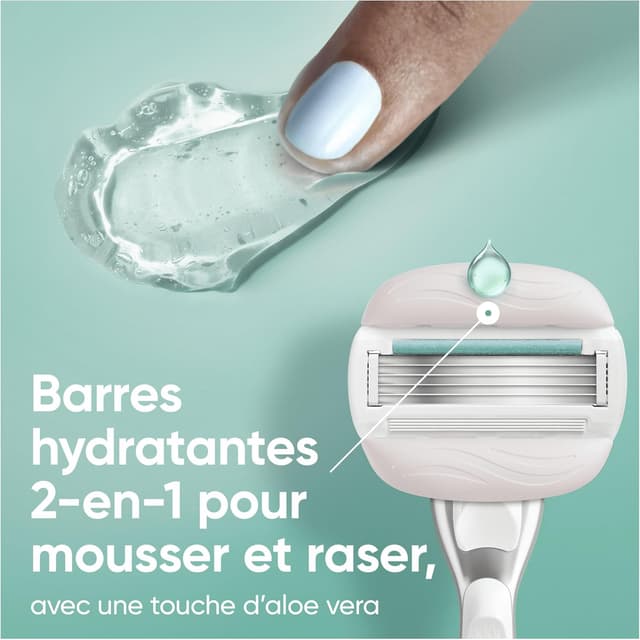 Detalle de Gillette Venus Pro ComfortGlide 6 recharges rasoir 🪒