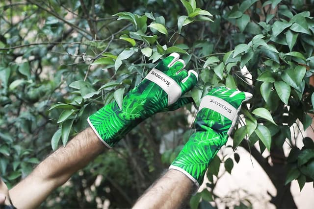 Detalle 2 de Gants de jardinage SAWANS cuir S