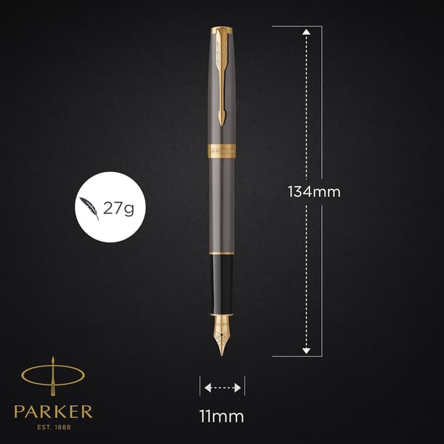 Detalle 2 de Parker Sonnet penna stilografica fine