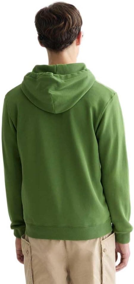 Detalle de Scotch & Soda Felpa con cappuccio uomo Essential Badge Logo