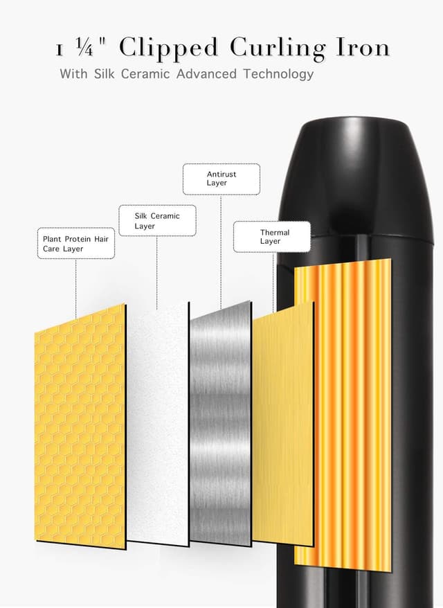 Thumbnail 3 de LANVIER 1.25 Inch Curling Iron 💇♀